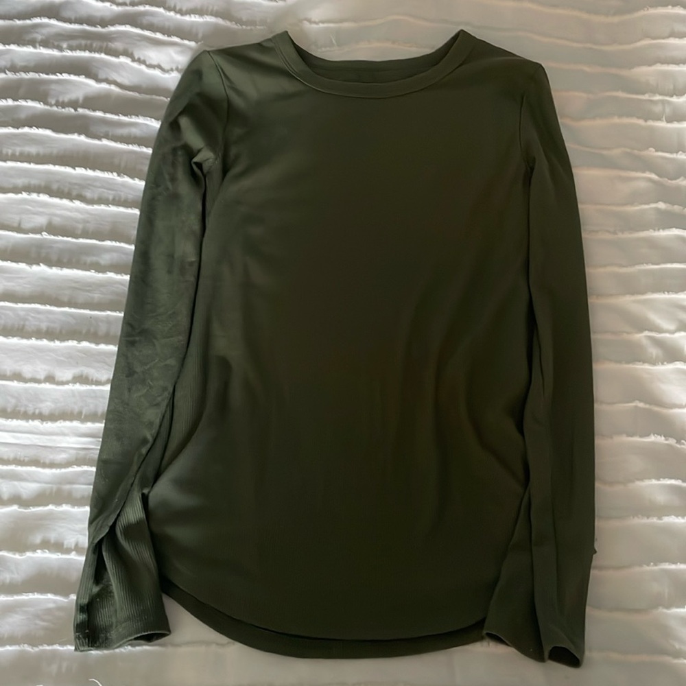 ⭐️SALE⭐️ no boundaries ribbed long sleeve. size M